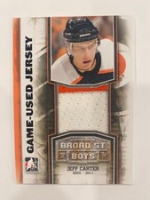 2011/2012 ITG In The Game Broad Street Boys Game Used Jersey - Jeff Carter M12
