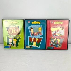 MTVs The Best Of Beavis and Butt-Head 43 Episodes on 3 DVDs (1 Sealed) Time Life - Picture 1 of 11