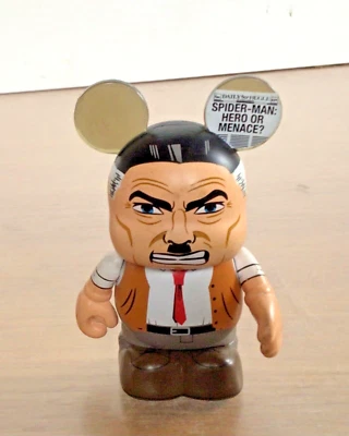 Figura Vinilo Marvel Comics Serie 2 Spiderman Walt Disney Jonah Jameson Foto 1 de 4