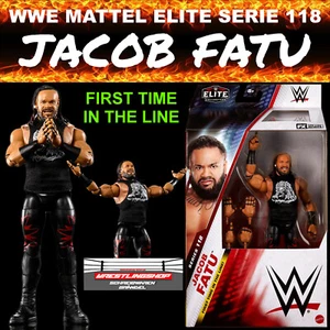 WWE MATTEL ELITE 118 JACOB FATU - BLOODLINE WRESTLING ACTION FIGUR BASIC RAW NEU - Bild 1 von 10