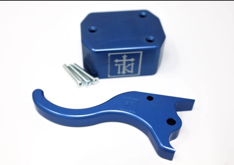 TKI Brake Lever & Guard Combo for Polaris Matryx (Blue) 202-7042-03 - Image 1 of 1