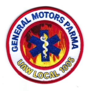 General Motors Parma OH Ohio EMS Fire Dept. UAW LOCAL 1005 Patch - NEU! - Bild 1 von 1