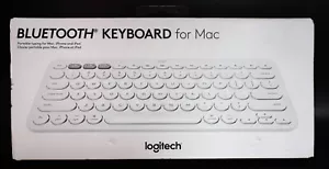 Logitech Bluetooth Keyboard for Mac/iPhone/iPad, White (920-010321) - Picture 1 of 8