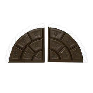 Department 56 Cocoa & Cream S/2 Curve Rd 6013624 Dept 56 2024 General Village Ac - Imagen 1 de 2