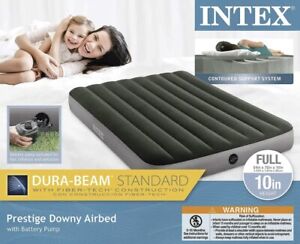 Intex Dura-Beam Standard Single-High Air Mattress Series Full
