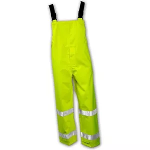 Tingley Icon 024122 Salopette BIB Impermeabile Alta Visibilità Classe 3 Verde Lime S - Foto 1 di 7