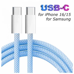 USB-C PD Fast Charger Cable for iPhone 16/15 ProMax & for Samsung S25/S24+/Ultra - Picture 1 of 16