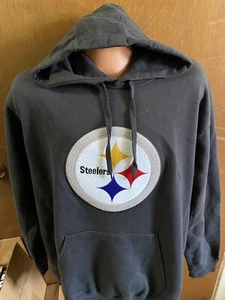 Pittsburgh Steelers NFL VF Imagewear Black Pullover Hoodie Men's XLarge - Picture 1 of 3