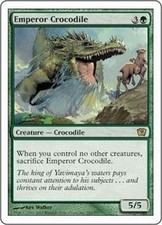 Emperor Crocodile NM MTG Ninth Edition 9th Magic 2B3