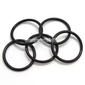 10x Oil Resistant NBR Nitrile Butadiene Rubber 2mm O-Ring Sealing Ring 33-160mm - Picture 1 of 6