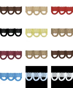 Posamenborte 16mm/50m Zierband Band Borte Deco Nähen Verzierungen - Bild 1 von 11