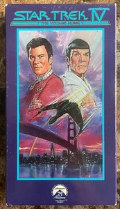 VHS - Paramount - "Star Trek IV: The Voyage Home" (1986) - Picture 1 of 3