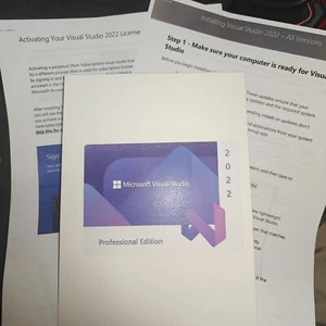 Visual Studio Professional 2022 - License Single Device (Lifetime) NS - Picture 1 of 5