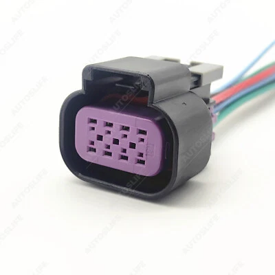 For 2012-2017 Buick Verano 8-Way Front Headlamp Headlight Connector Harness Plug - Image 1 of 4