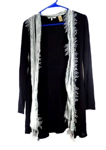 BKE Boutique Gr. Small transparente Strickjacke mit tollen Details - Bild 1 von 2