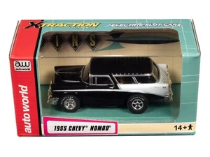 Classic Black & White | 1955 Chevy Bel Air Nomad | CP7981 | Auto World - Foto 1 di 6