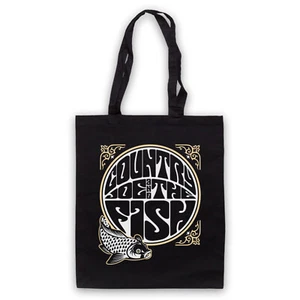 COUNTRY JOE AND THE FISH UNOFFICIAL CLASSIC ROCK BAND TOTE BAG LIFE SHOPPER - Picture 1 of 11