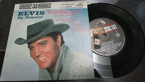 ELVIS PRESLEY RCA VICTOR 33 RPM & PICTURE SLEEVE FLAMING STAR LPC-128 - Picture 1 of 2