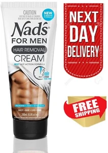 Nad's For Men Hair Removal Cream, Depilatory Cream, Hair Removal Cream for Men - Picture 1 of 8