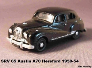 00/4MM 1:76 JOHN DAY KIT DE METAL BLANCO, SRV 65, AUSTIN A70 HEREFORD 1950-54 - Imagen 1 de 2
