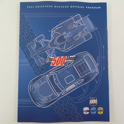 2023 Brickyard Weekend Souvenir Program Gallagher GP Pennzoil 150 Verizon 200 - Image 1 of 4