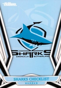 2023 CRONULLA SHARKS NRL Card CLUB LOGO Traders - Bild 1 von 3