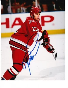 CAROLINA HURRICANES MARTIN GELINAS SIGNED 8X10 - Picture 1 of 1