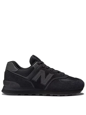 New Balance 574 zapatos unisex en negro - Imagen 1 de 4
