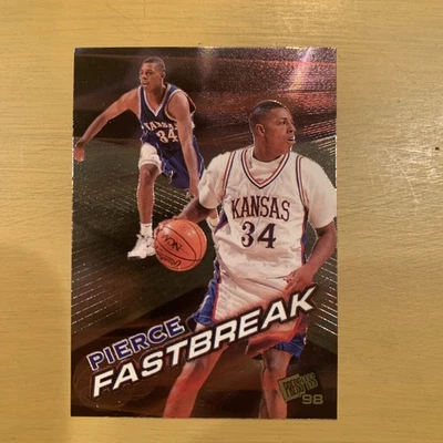 Paul Pierce 1998-99 PASE DE PRENSA FASTBREAK INSERTO #5 de 12 RC KANSAS CELTICS HOF Foto 1 de 2