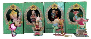 4 Enesco Precious Moments Vintage Baumschmuck in Originalkartons 1994-95 - Bild 1 von 8