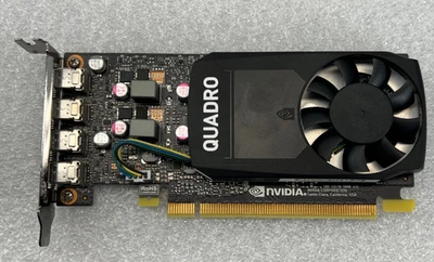 NVIDIA Quadro P1000 PCIe 4GB GDDR5 Graphics Card 919987-002 Low Profile - TESTED - Image 1 of 4