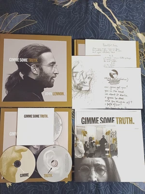 John Lennon-Gimme Some Truth-2CD+BluerayAudio+130s. Book+viel Replika-Style-Neu! - Bild 1 von 4