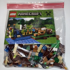 LEGO Minecraft: The Farm (21114) All Pieces And Instruction Guide Included