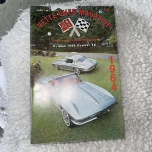 Vette Vues Corvette Magazine Vol 9 #12 June 1981 Auto Enthusiast - Picture 1 of 4