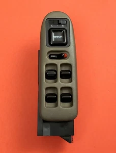 94-01 ACURA INTEGRA SEDAN 4 DOOR DRIVER SIDE MASTER WINDOW SWITCH BEIGE B82 - Picture 1 of 8