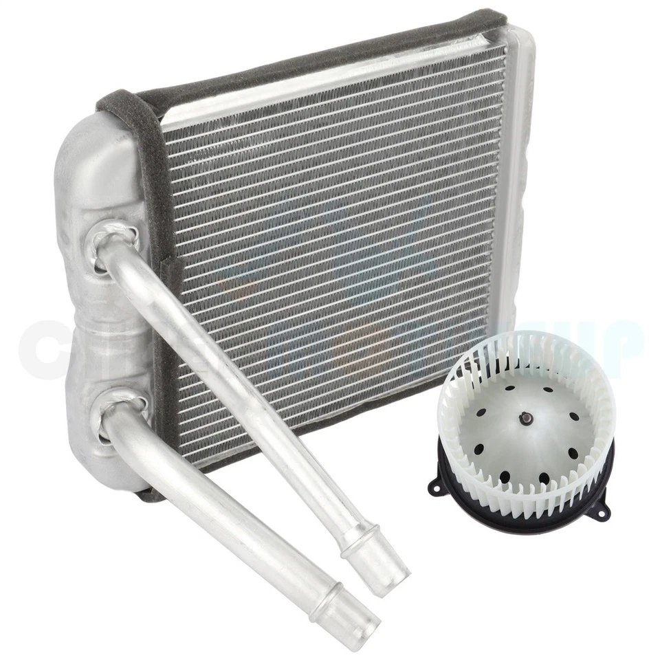 Kit de núcleo de calentador y motor soplador de climatización para Chevrolet Silverado 1500 Cadillac delantero Foto 1 de 4