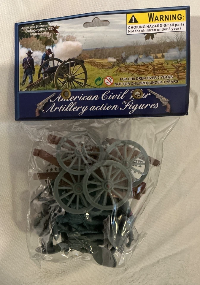 American Civil War artillery action figures - Image 1 of 1