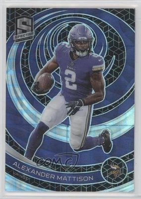 2023 Panini Spectra Spectris Prizm /30 Alexander Mattison #59 - Image 1 of 2
