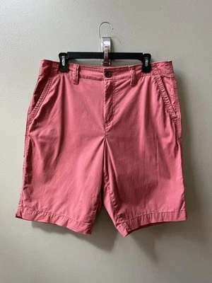 Pantalones Cortos Urban Pipeline Para Hombre 34W Frente Plano Golpes en la Rodilla Super Flex Salmón/Rosa Foto 1 de 4