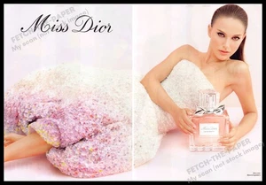 Miss Dior 2010s Print Advertisement 2 pg 2013 Natalie Portman (Not the Product) - Picture 1 of 1