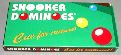VINTAGE Snooker Dominoes Card Board Game 1990s COMPLETE RETRO RARE - Image 1 of 3