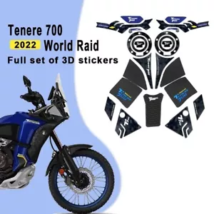 Kit per For YAMAHA Tenere 700 World Raid 2022 Rally Race Stickers Gp MX T7 t700 - Picture 1 of 24