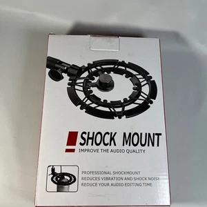 Durable Razer Seiren X Shock Mount Pop Filter Matching Mic Boom Arm Stand New - Picture 1 of 8