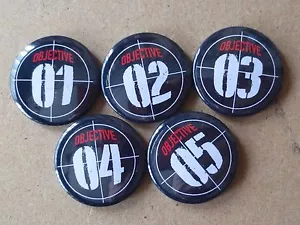 Bolt Action Objective Marker 5 Set. - Picture 1 of 7