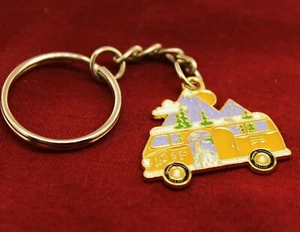 VAN ADVENTURE KEYCHAIN Car Keys Mini Cute Travel Aesthetic Van Life Nomad Cool  - Bild 1 von 1