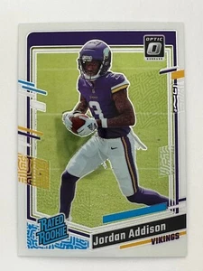 2023 Donruss Optic Jordan Addison Rated Rookie #271 Minnesota Vikings - Bild 1 von 2