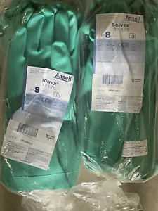 Ansell Sol-Vex 37-175 Chemical Resistant Gloves, Size 8, (24 Pairs) - Picture 1 of 1