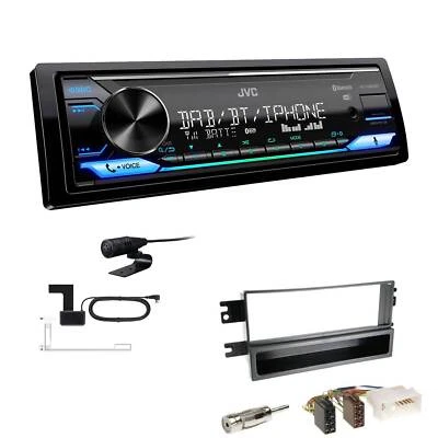 JVC Digital 1-DIN Autoradio DAB+ Bluetooth für KIA Cerato Facelift 2005-2008 - Bild 1 von 4