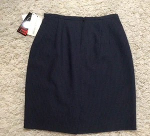 NWT Lloyd New York Women’s Black Lines Dress Skirt Size 8 915A - Picture 1 of 5