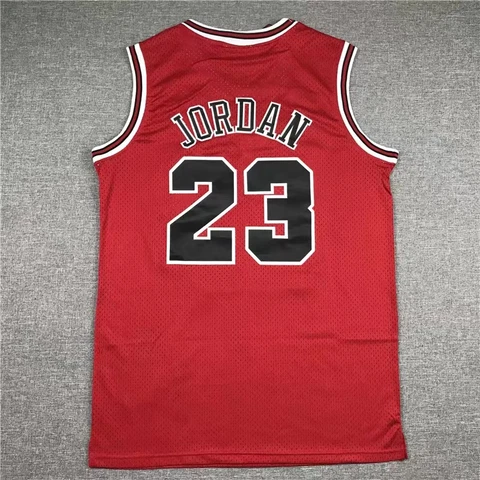 Mens Jordan #23 Chicago Basketball Jersey Throwback Legend Retro Jersey Sewn Cover